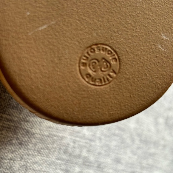 Bella Vita Exa-Italy Wedge Sandal, White/Champagne Leather, 8.5 Wide - Picture 6 of 8